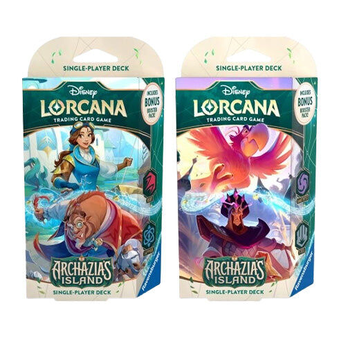 Disney Lorcana TCG: Archazia's Island Starter Deck (Pair)