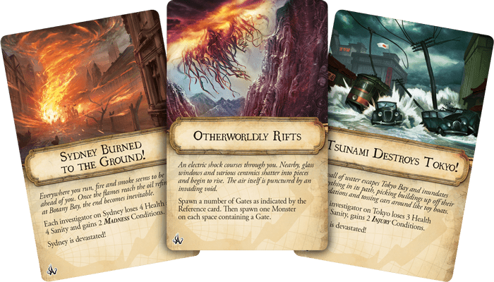 Eldritch Horror: Cities in Ruin Expansion