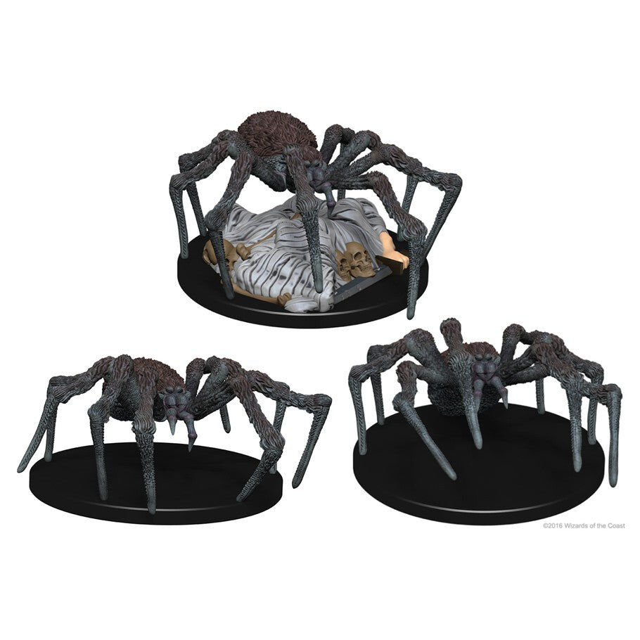 D&D Nolzurs Marvelous Unpainted Miniatures: Spiders