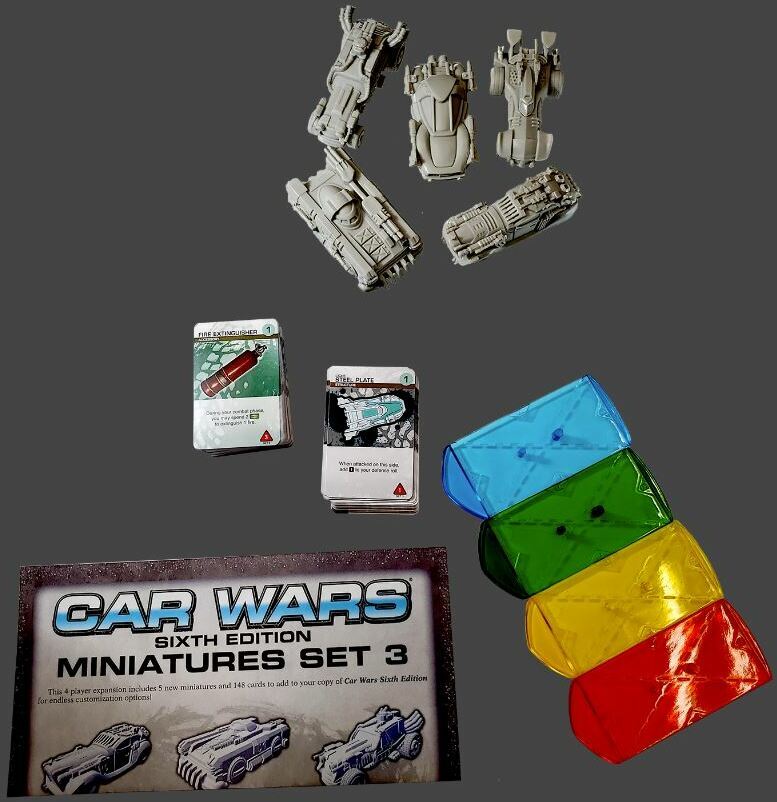 Car Wars 6th Edition Miniatures Set 3