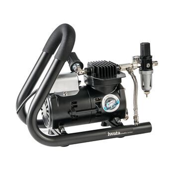 Iwata Eclipse HP CS Airbrush Set with Air Compressor Kit, Gravity Feed  .35mm Tip
