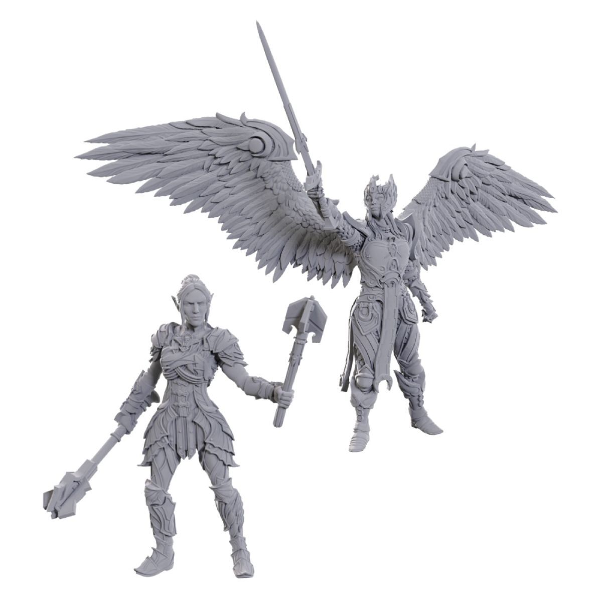 D&D Nolzurs Marvelous Unpainted Minis: Special Edition – Baldur's Gate 3: Dame Aylin & Minthara