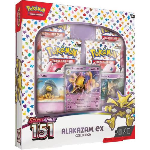 POKÉMON TCG Scarlet & Violet 151 Collection—Alakazam ex