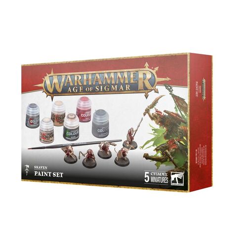 60-09 Age Of Sigmar: Skaven + Paint Set