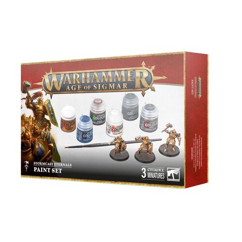 60-10 Age Of Sigmar: Stormcast Eternals + Paint Set