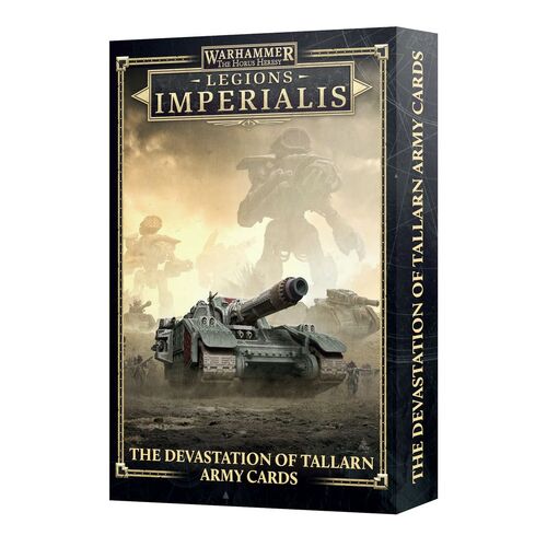 03-72 Legions Imperialis: The Devastation Of Tallarn Army Cards