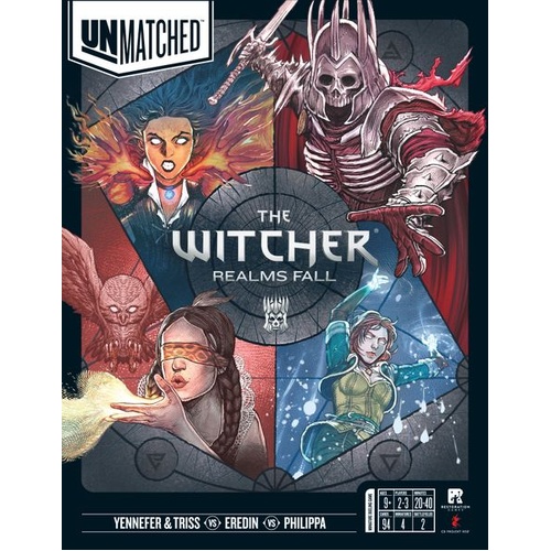 Unmatched: The Witcher - Realms Fall