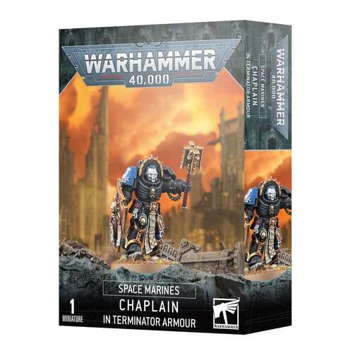 48-91 Space Marines: Chaplain In Terminator Armour