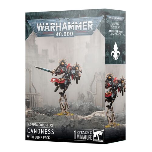 52-61 Adepta Sororitas: Canoness With Jump Pack