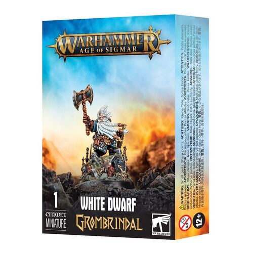 WD-22 Grombrindal: The White Dwarf (Issue 500 Special Figure)