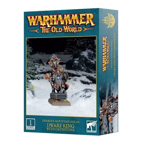 10-16 Dwarfen Mountain Holds: Dwarf King With Oathstone