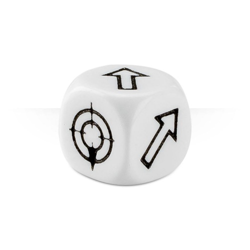 White Scatter Dice (16mm)