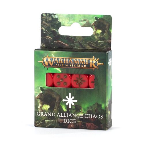 80-22 Age Of Sigmar: Grand Alliance Chaos Dice