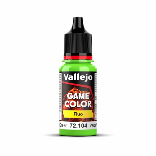 Game Colour Fluo Green 17 ml