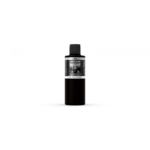 Vallejo - Mecha Colour - Black Primer 200ml