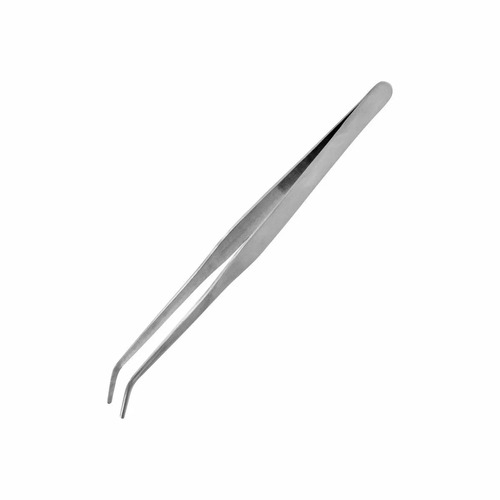 Vallejo Hobby Tools -  Strong Curved Stainless Steel Tweezers (175 mm)