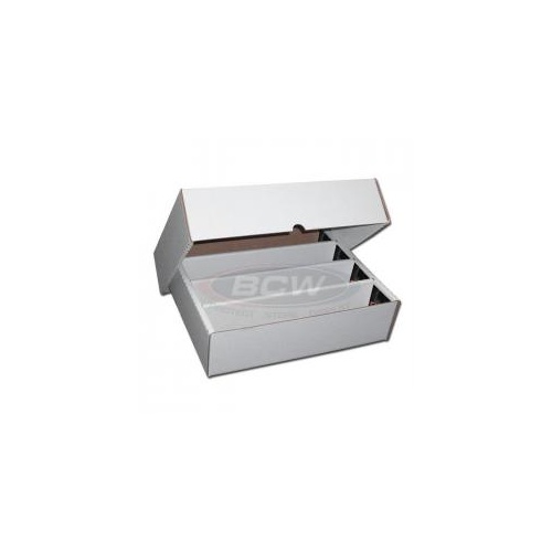 BCW 3200 Count Card Storage Box (Full Lid)