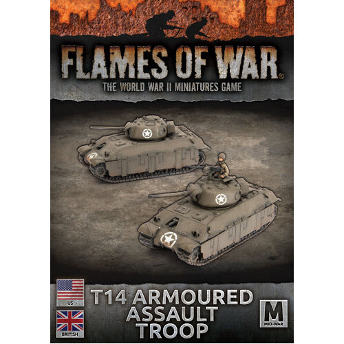 Flames of War: T-14 Assault Tank (x2)