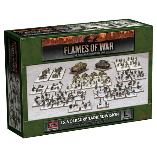 Flames of War: 26th Volkgrenadier Division (Winter) - 80th Anniversary Army Deal (Ltd Ed)