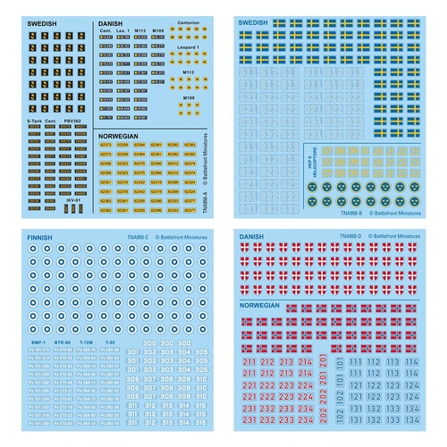 World War III: Nordic Forces Decals