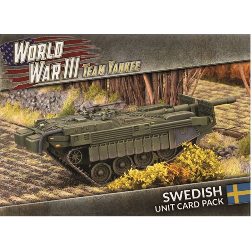 World War III: Swedish Unit Cards