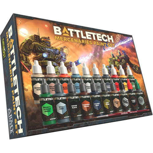 Battletech Mercenaries - Paint Set