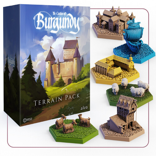 Castles of Burgundy - Special Edition: 3D Terrain Pack