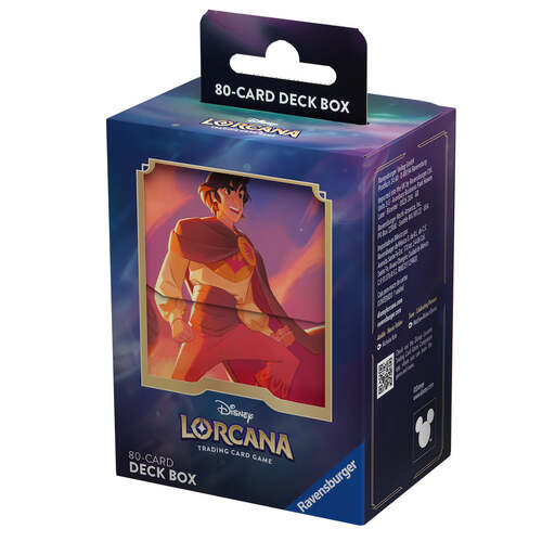 Disney Lorcana: Shimmering Skies Deck Box - Aladdin