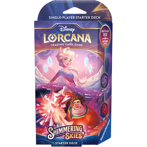 Disney Lorcana: Shimmering Skies Starter Set - Amethyst and Ruby