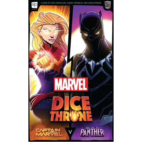 Dice Throne: Marvel Hero Box 1 - Captain Marvel and Black Panther