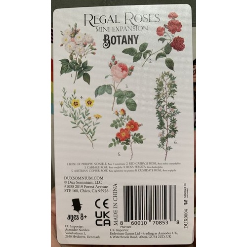 Botany: Regal Roses Mini Expansion