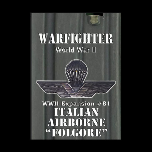 Warfighter: World War II - Expansion #Exp 81 Italian Airborne "Folgore"