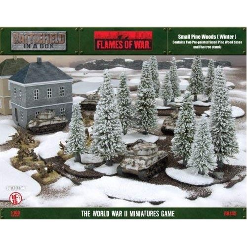 Battlefield in a Box: Small Pine Wood (Winter)