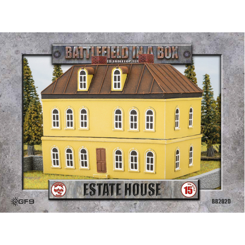 Battlefield in a Box: European Estate House (Yellow Limited Edition) (x1)