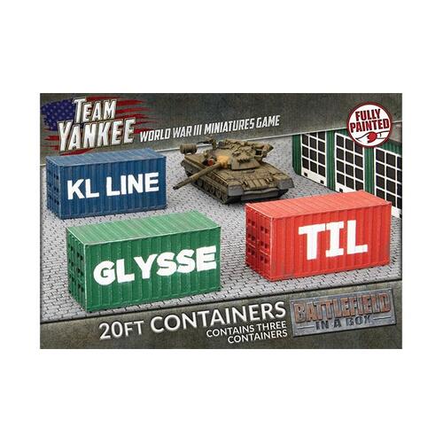 Battlefield in a Box: Modern: 20ft Shipping Containers (x3)