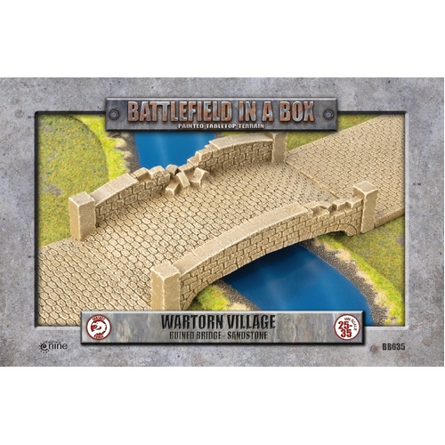 Battlefield in a Box: Ruined Bridge - Sandstone (x1)