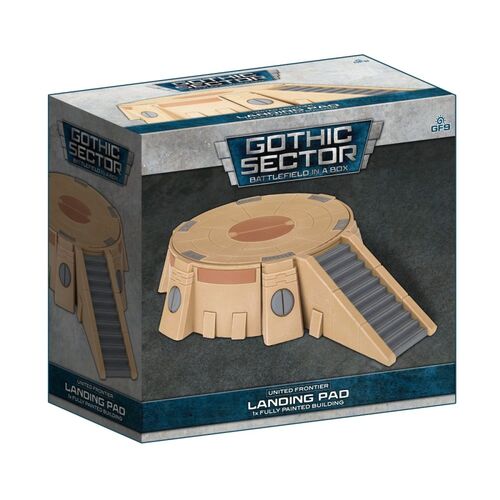 Battlefield in a Box: Gothic Sector: United Frontier Landing Pad (x1)