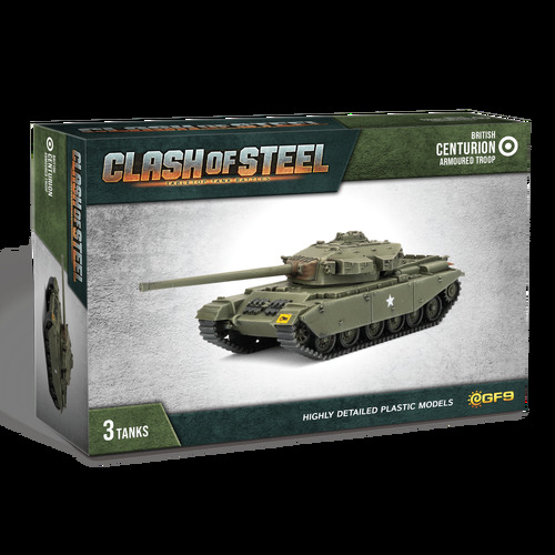 Clash of Steel: Centurion Armoured Troop (x3 Plastic)