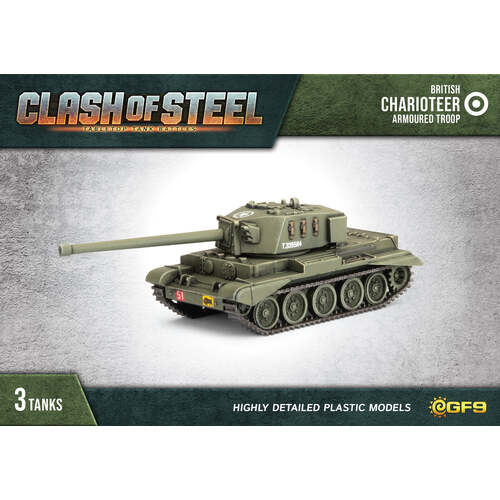 Clash of Steel: Charioteer Medium Tank Troop (x3 Plastic)