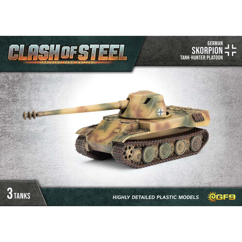 Clash of Steel: Skorpion G Tank-hunter Platoon (x3 Plastic)