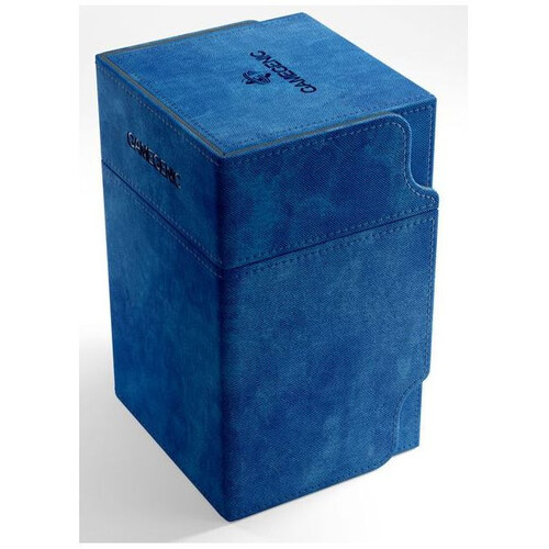 Gamegenic Watchtower Holds 100 Sleeves Convertible Deck Box Blue