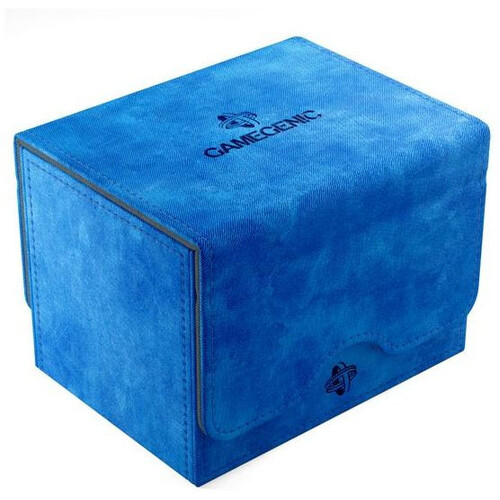 Gamegenic Sidekick Holds 100 Sleeves Convertible Deck Box Blue