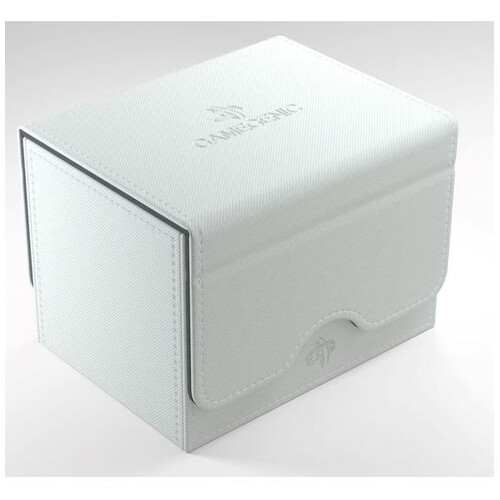 Gamegenic Sidekick Holds 100 Sleeves Convertible Deck Box White