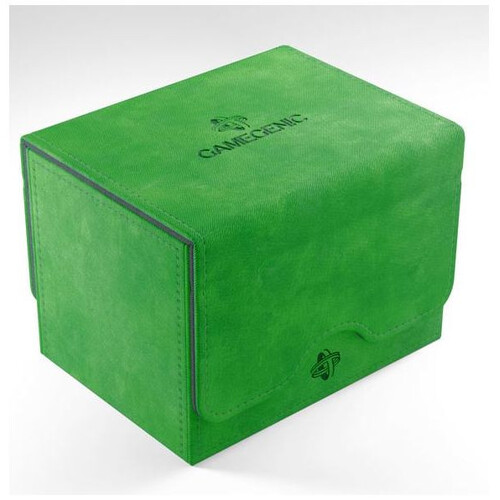 Gamegenic Sidekick Holds 100 Sleeves Convertible Deck Box Green