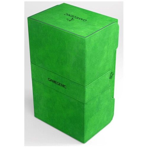 Gamegenic Stronghold Holds 200 Sleeves Convertible Deck Box Green