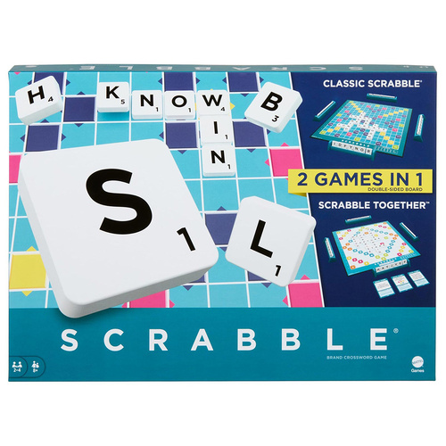 SCRABBLE 2 GAMES-IN-1