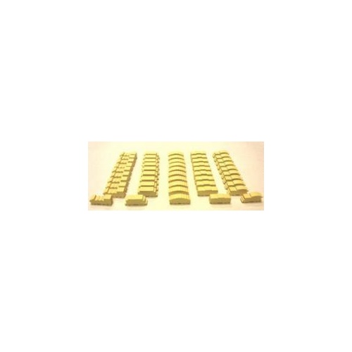 Wooden Train Set - Yellow (50)