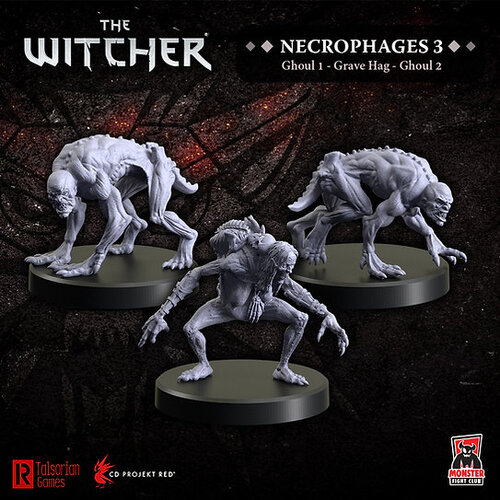 The Witcher Miniatures: Necrophages 3 - Grave Hag