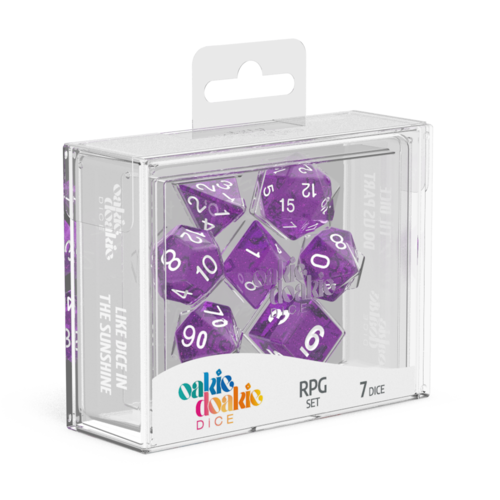 RPG Set - Speckled - Purple (7 dice)