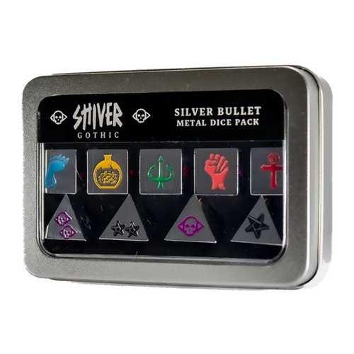 Shiver Gothic: Silver Bullet Metal Dice